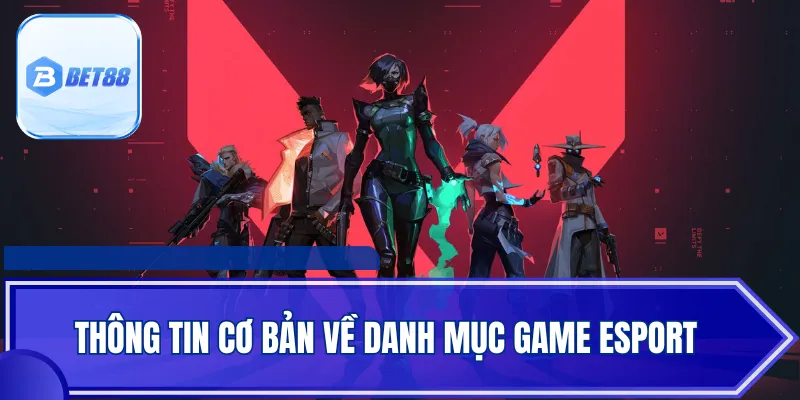Thông tin cơ bản về danh mục game Esport